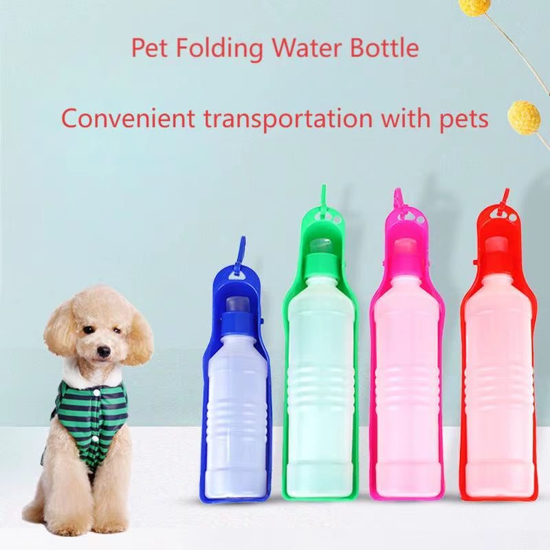 Dog Water Bottle Out Walking Dog Portable Water Bottle Dog Drinking Cup Cat Pet Water Feeding Supplies